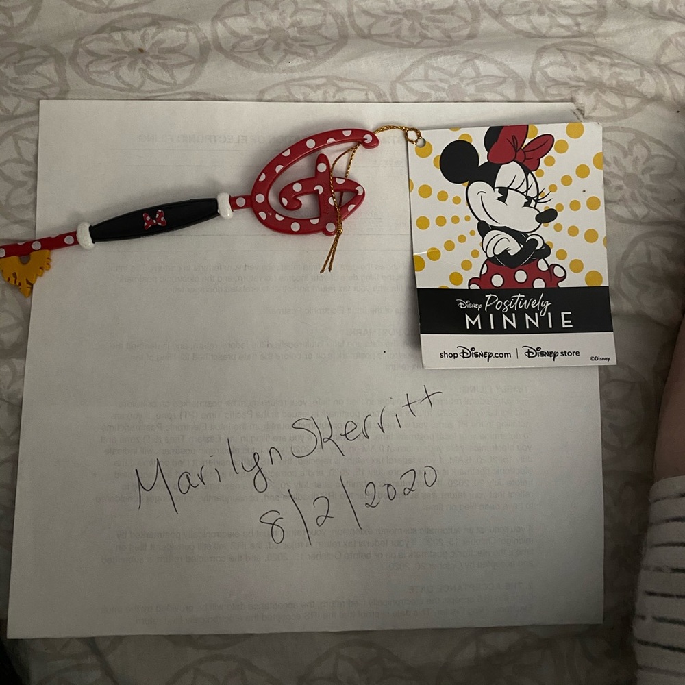 Disney Minnie Mouse key 🔑